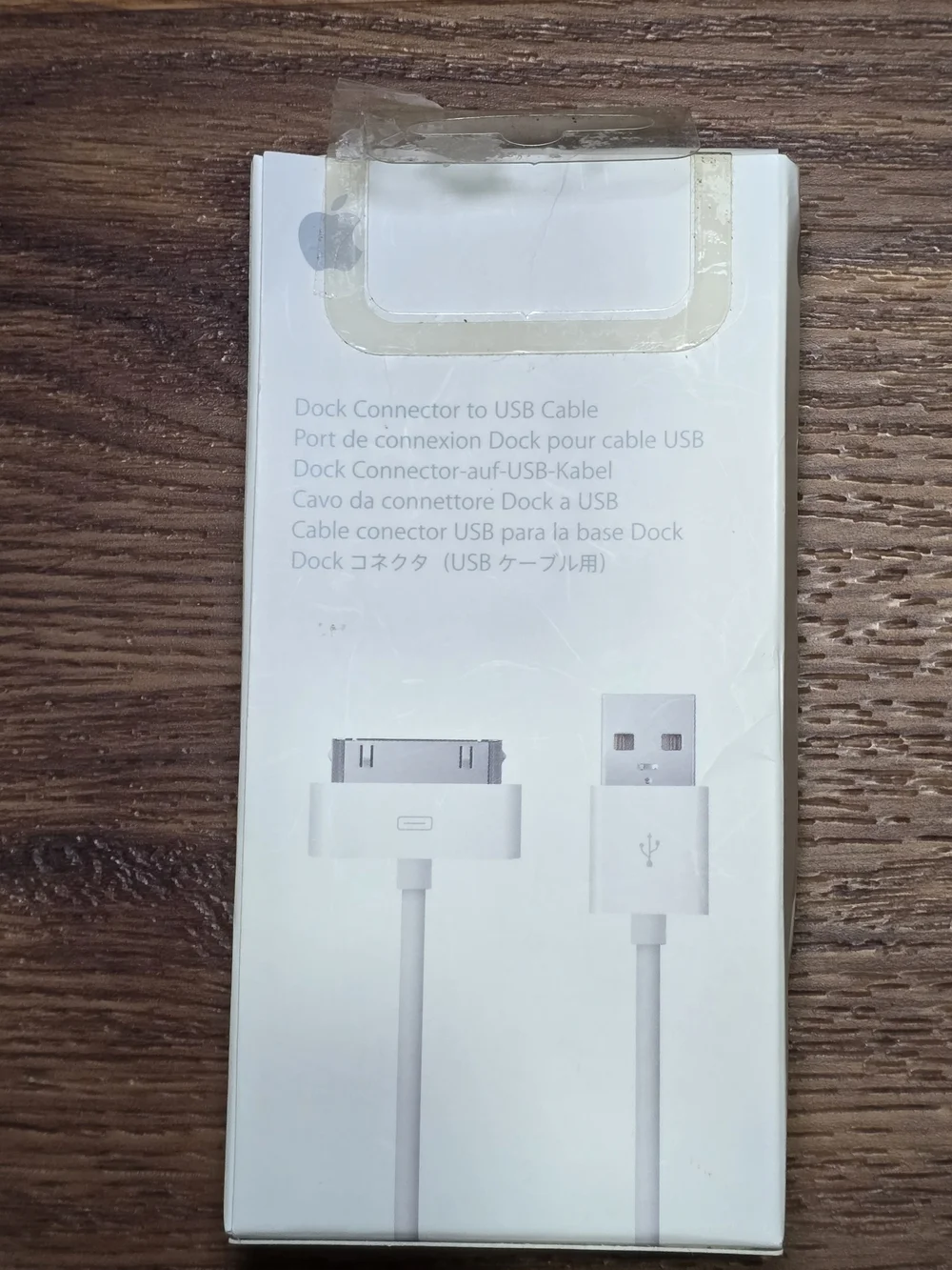 Apple Dock Connector to USB Cable - White